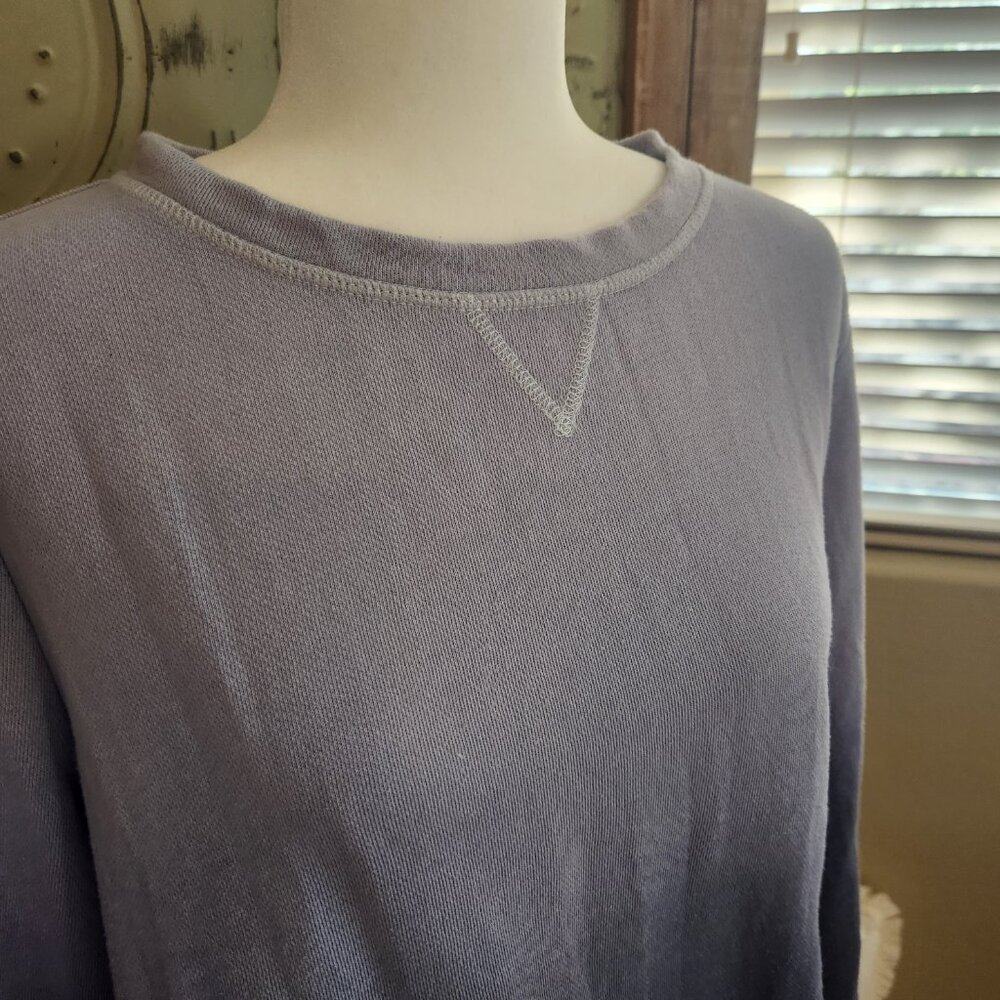 Kim Rogers Purple Ombre Long Sleeve Crew Neck Sweatshirt | Large - Picture 2 of 7